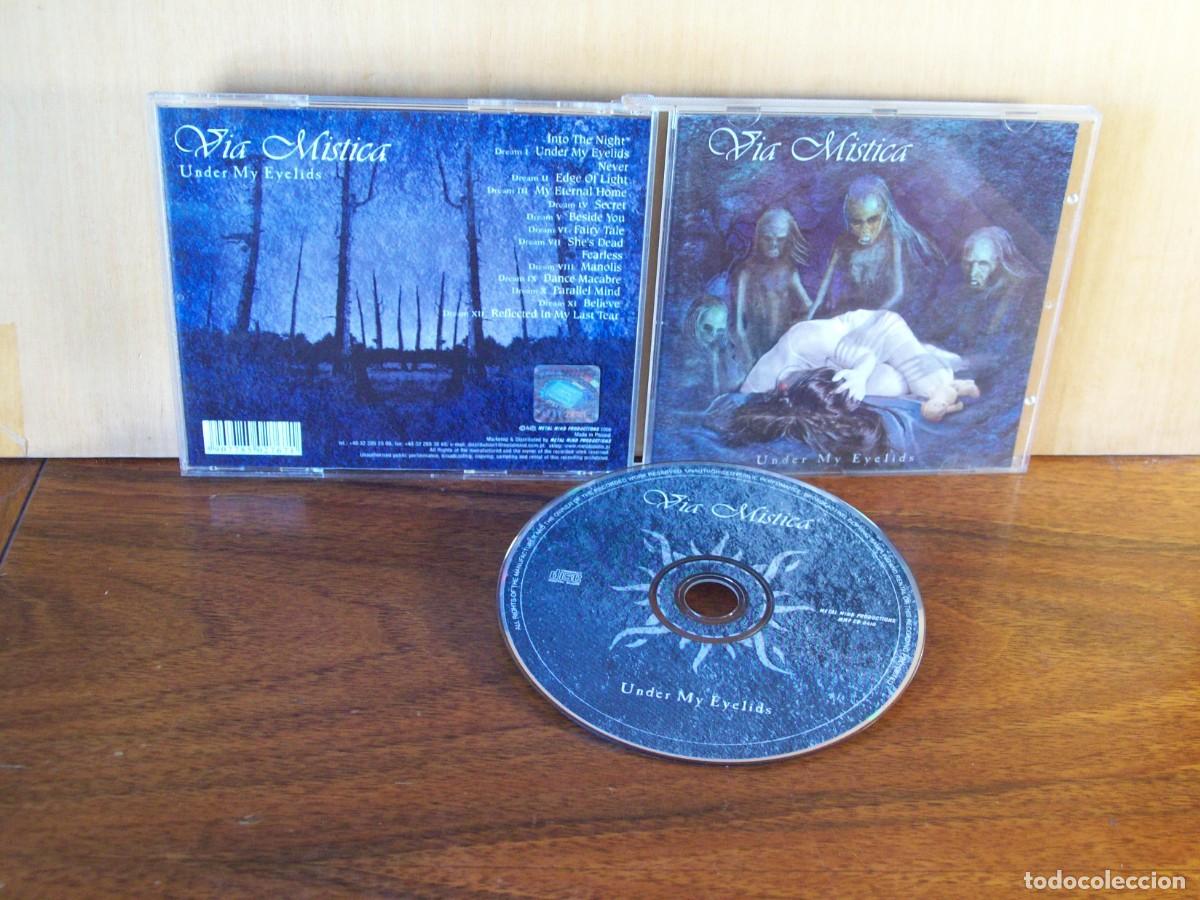 CDs de m&uacute;sica: VIA MISTICA - UNDER MY EYELIDS - CD - Foto 1