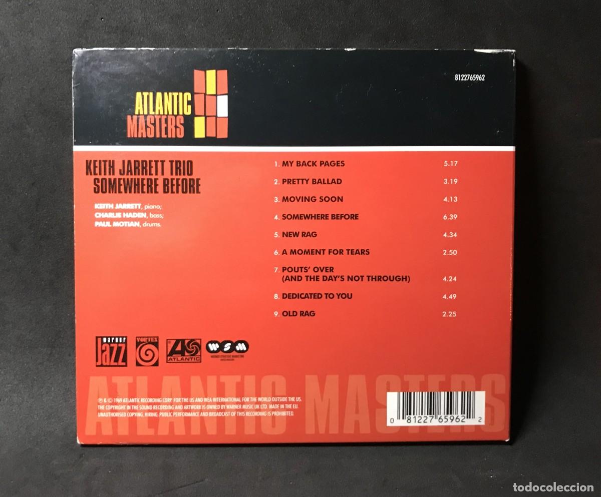 CDs de m&uacute;sica: Keith Jarrett Trio &lrm;&ndash; Somewhere Before - Cd Digipack - Atlantic - Foto 2