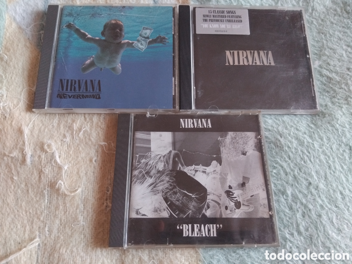 CDs de m&uacute;sica: Lote Nirvana CDS buen estado - Foto 1