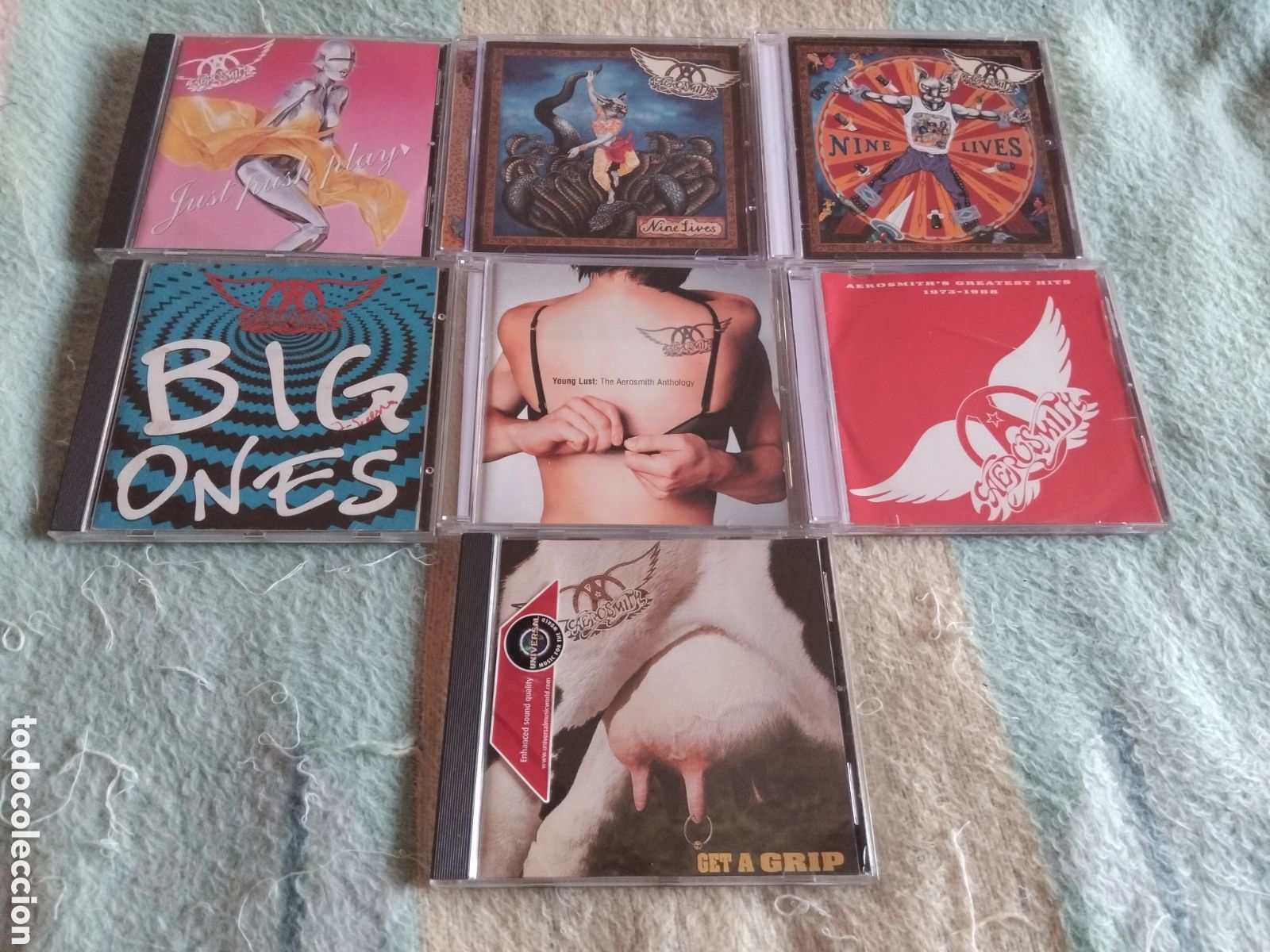 CDs de Musique: LOTE AEROSMITH 7 CDS ( Leer descripcion)