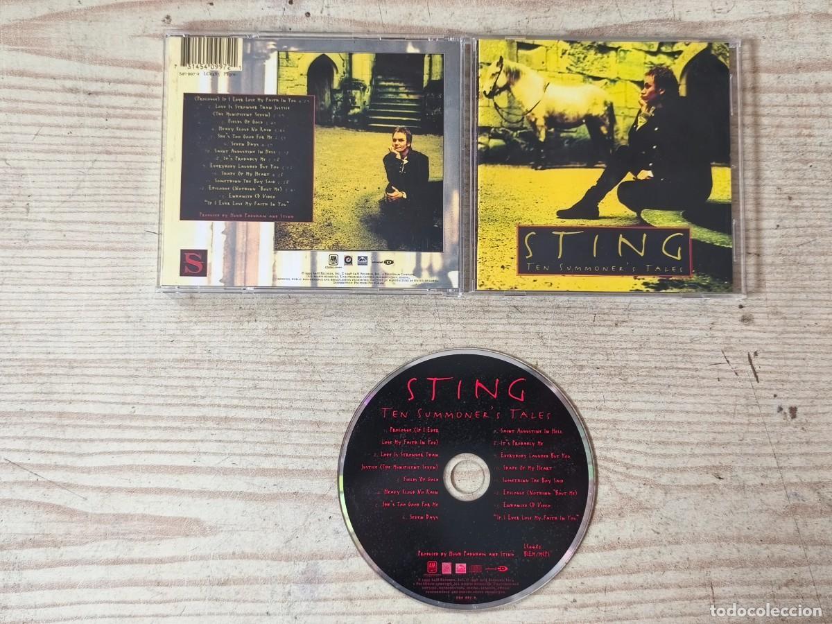 CDs de m&uacute;sica: Sting - Ten Summoners Tales CD - Foto 1