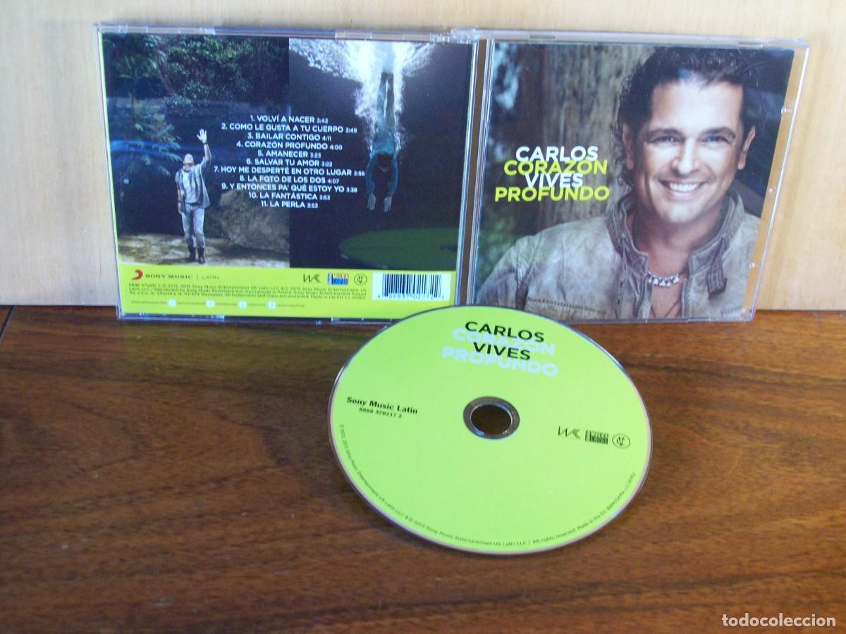 CDs de m&uacute;sica: CARLOS VIVES - CORAZON PROFUNDO - CD - Foto 1