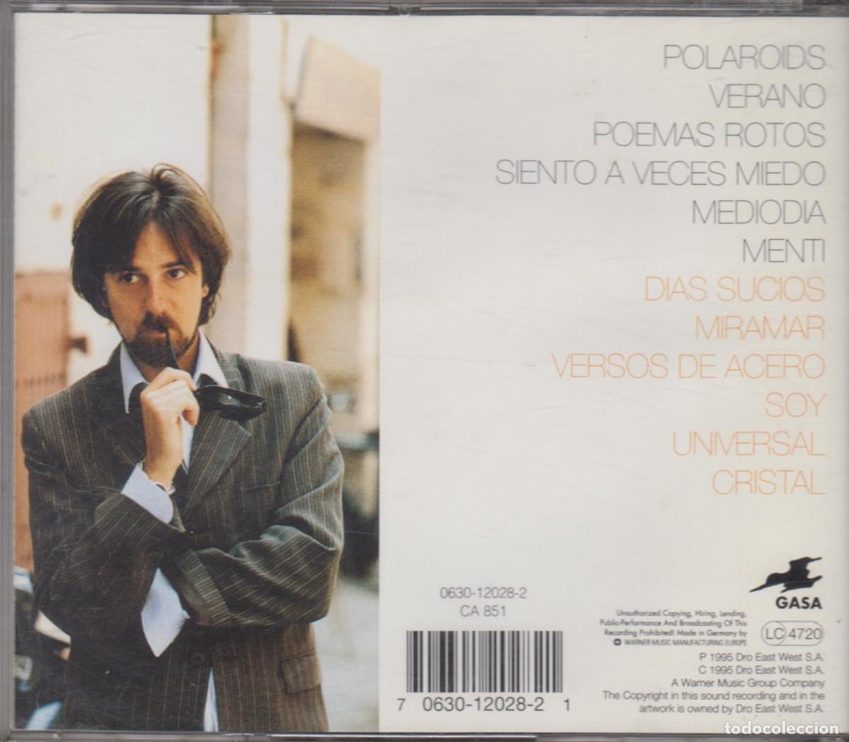 CDs de m&uacute;sica: Diego Vasallo Y El Cabaret Pop cd 1995 Gasa - Foto 2