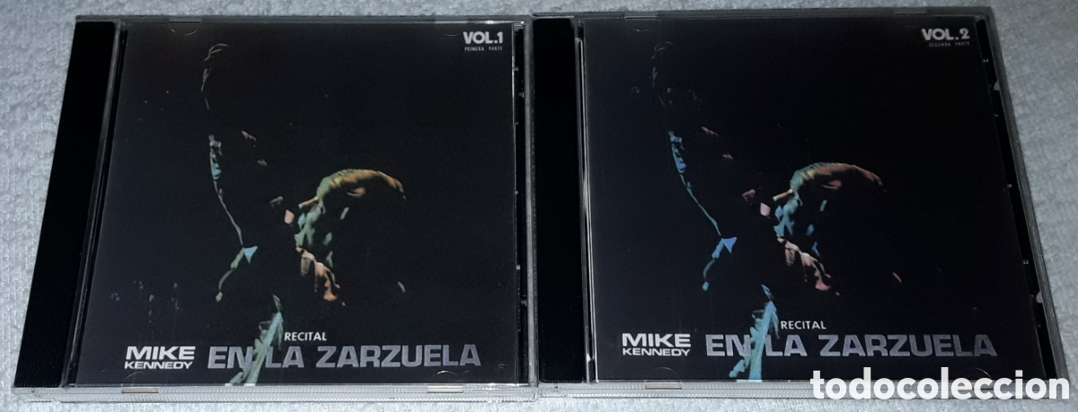 CDs de M&uacute;sica: 2 CD - MIKE KENNEDY - RECITAL EN LA ZARZUELA VOL. 1 & VOL. 2 - MIKE KENNEDY