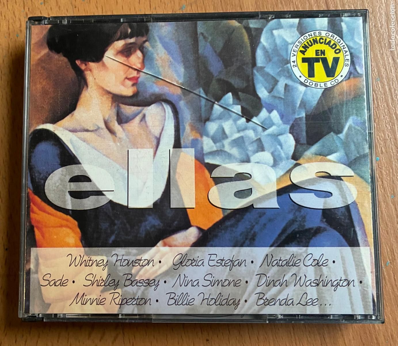 CDs de M&uacute;sica: ELLAS 2 CDS, Whitney Houston, Gloria Stefan, Natalie Cole ETC