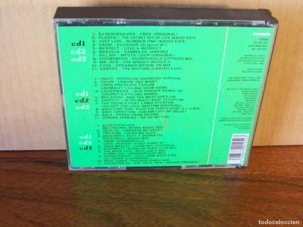 CDs de m&uacute;sica: VIRTUAL DANCE - ARTISTAS VARIOS - TRIPLE CD - Foto 2