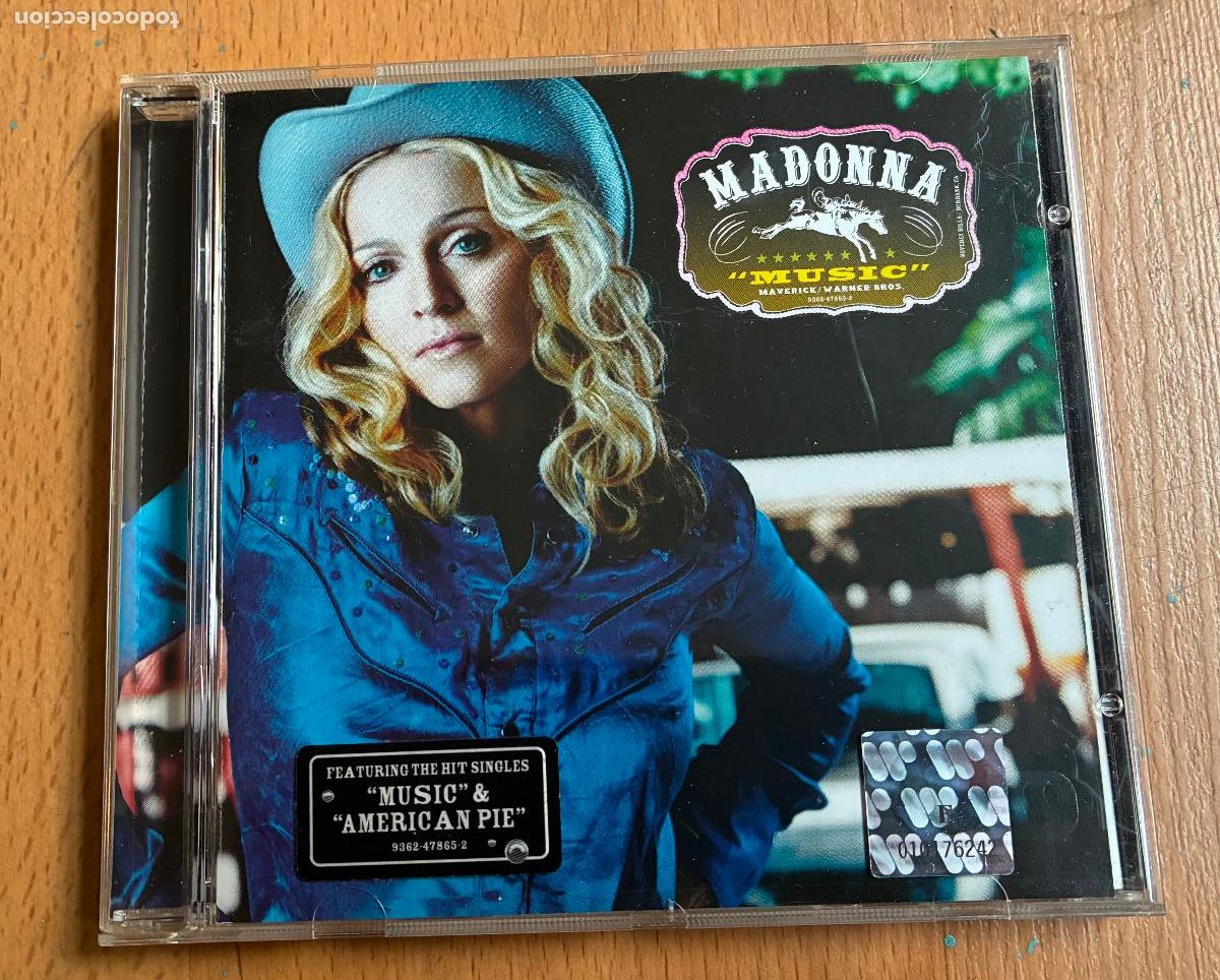 CDs de M&uacute;sica: MADONNA, MUSIC CD, warner