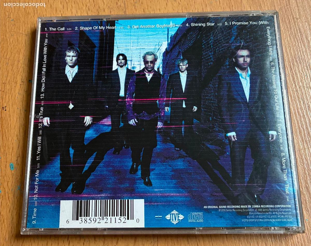 CDs de m&uacute;sica: BACKSTREET BOYS, BLACK BLUE CD - Foto 2
