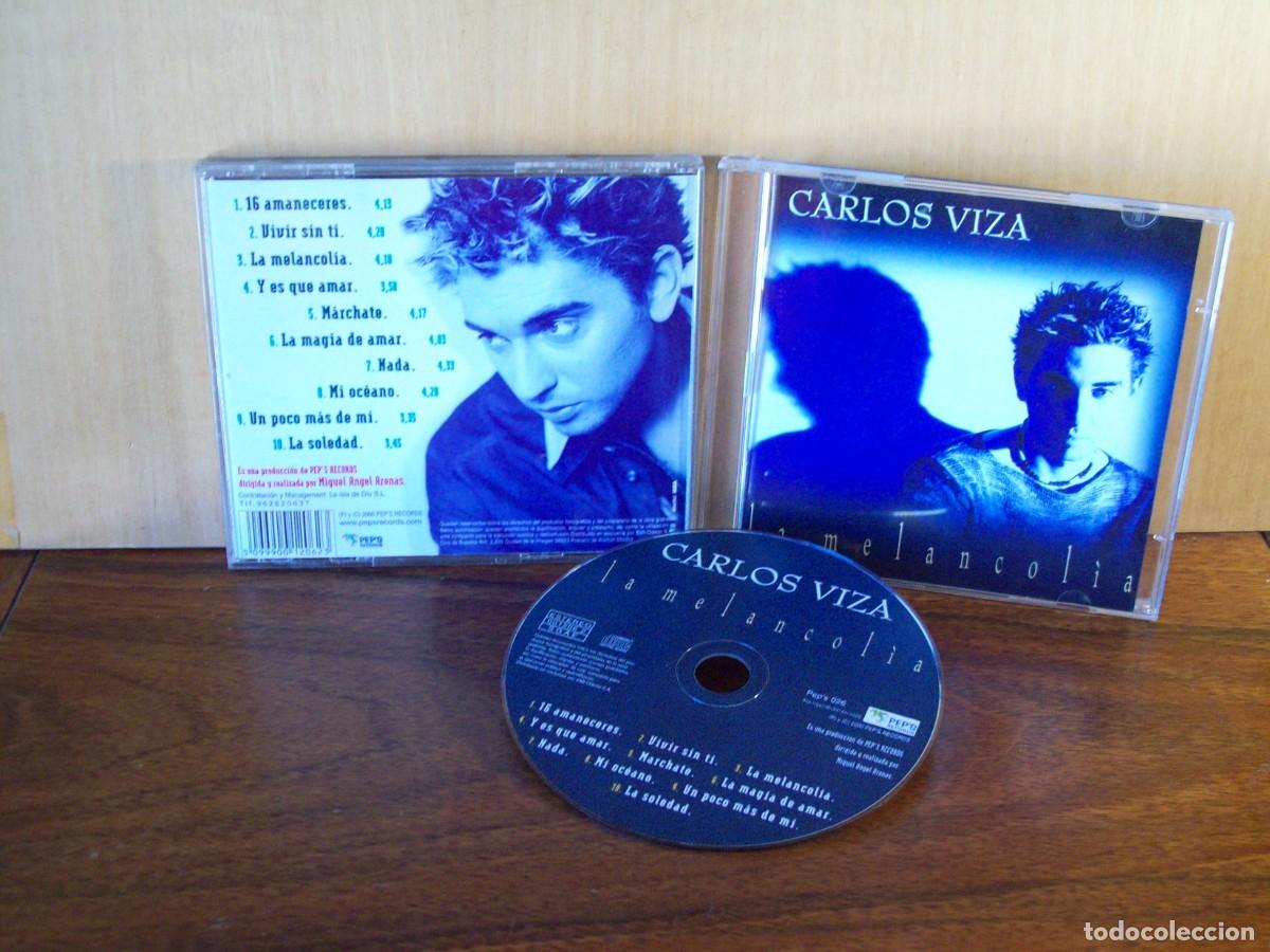 CDs de m&uacute;sica: CARLOS VIZA - LA MELANCOLIA - CD - Foto 1