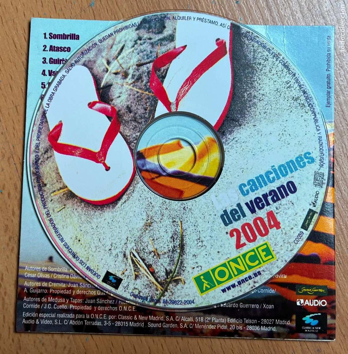 CDs de m&uacute;sica: LAS CANCIONES DEL VERANO 2004, CD - Foto 3