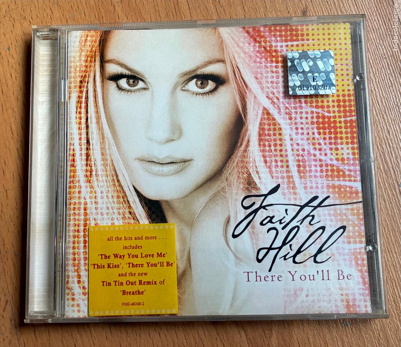 CDs de M&uacute;sica: FAITH HILL, THERE YOU`LL BE, CD
