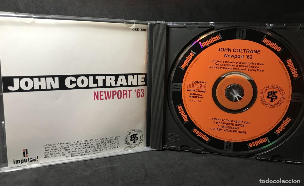 CDs de m&uacute;sica: John Coltrane &ndash; Newport 63 - CD - GRP - Foto 3