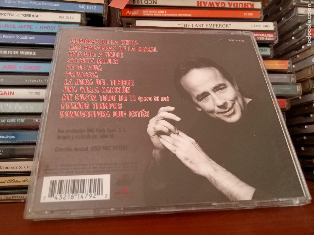 CDs de m&uacute;sica: Serrat &lrm;&ndash; Sombras De La China - CD Spain 1998 - Foto 2