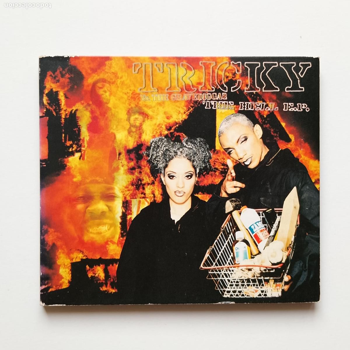 CDs de M&uacute;sica: Tricky Vs. The Gravediggaz-The Hell E.P. (CD, EP, Dig. 4th & Broadway) Trip Hop, Massive Attack...