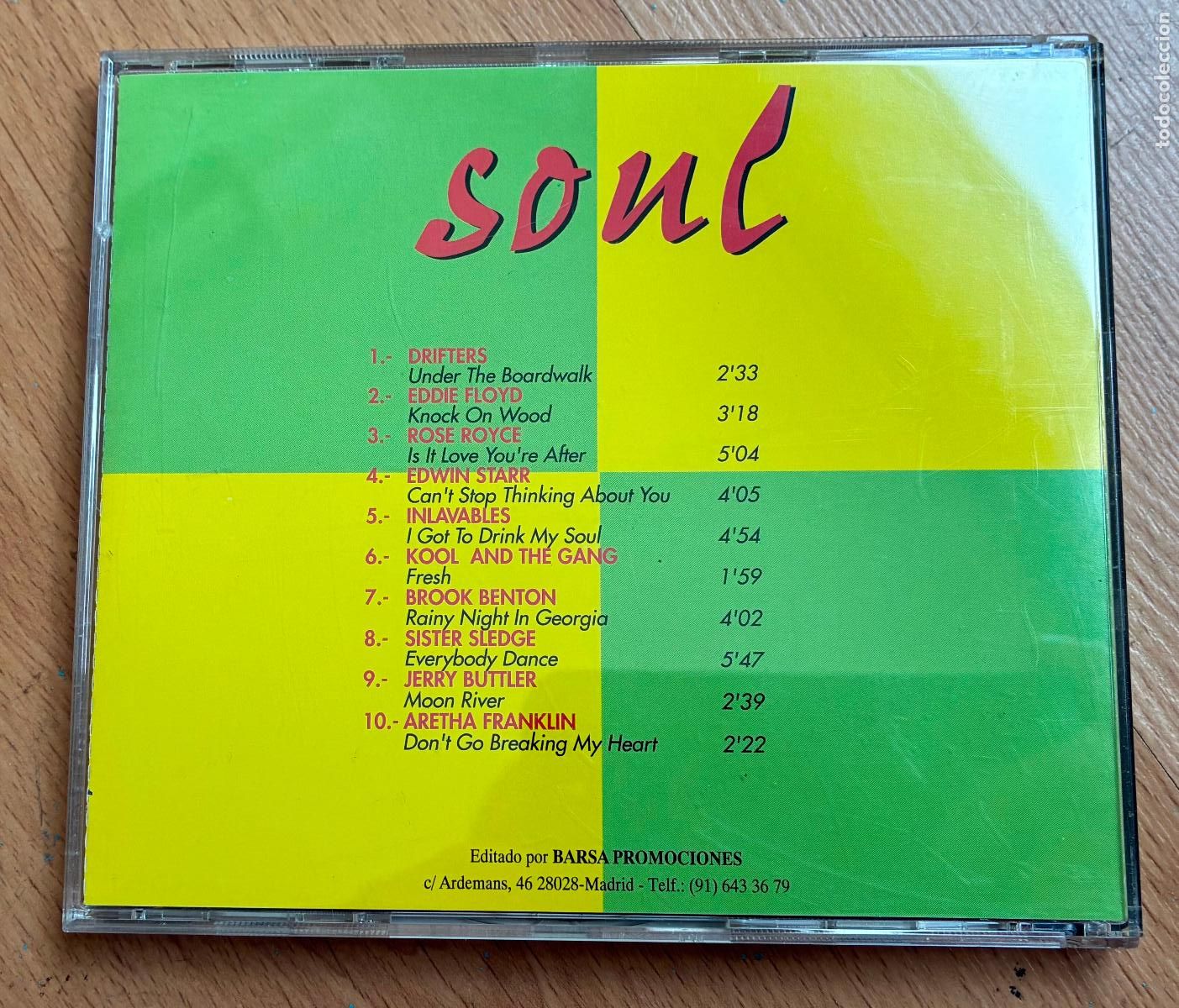 CDs de m&uacute;sica: SOUL, CD VARIOS GRUPOS - Foto 2