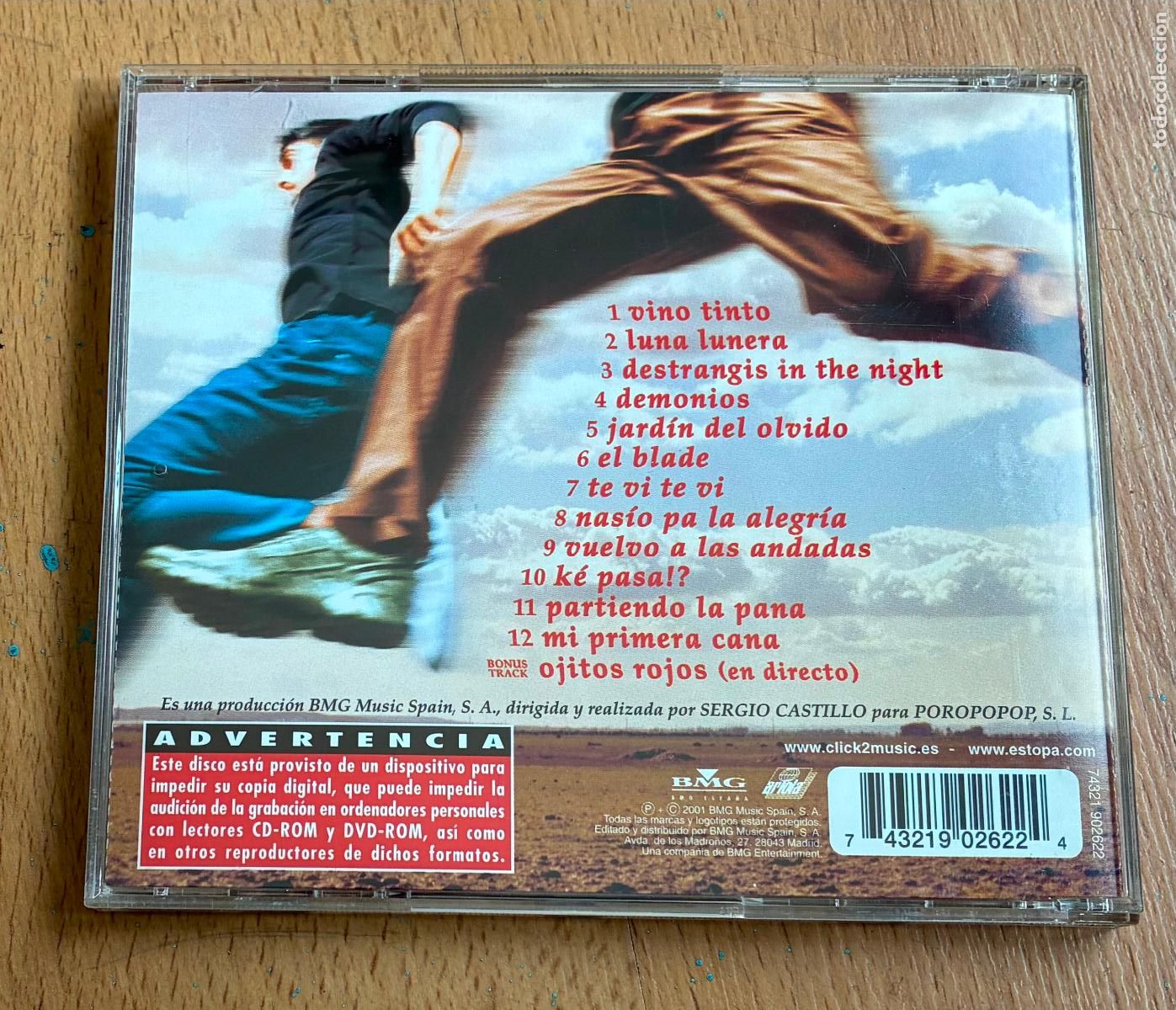 CDs de m&uacute;sica: ESTOPA, DESTRANGIS, CD - Foto 2