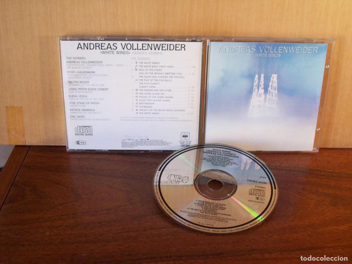 CDs de m&uacute;sica: ANDREAS VOLLENWEIDER - WHITE WINDS - CD - Foto 1