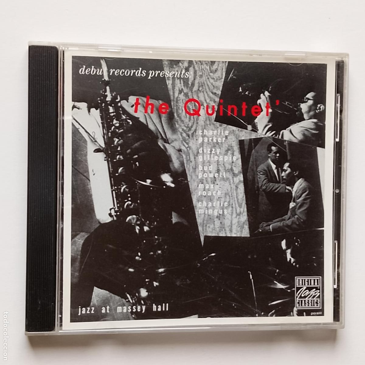 CDs de M&uacute;sica: The Quintet-Jazz At Massey Hall (CD)clasico Jazz 1956. Charlie Parker, Bud Powell, Mingus, Gillespie