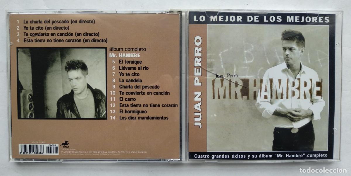 CDs de m&uacute;sica: JUAN PERRO. MR. HAMBRE. CD. - Foto 1