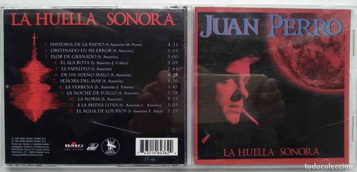 CDs de m&uacute;sica: JUAN PERRO. LA HUELLA SONORA. CD. - Foto 1