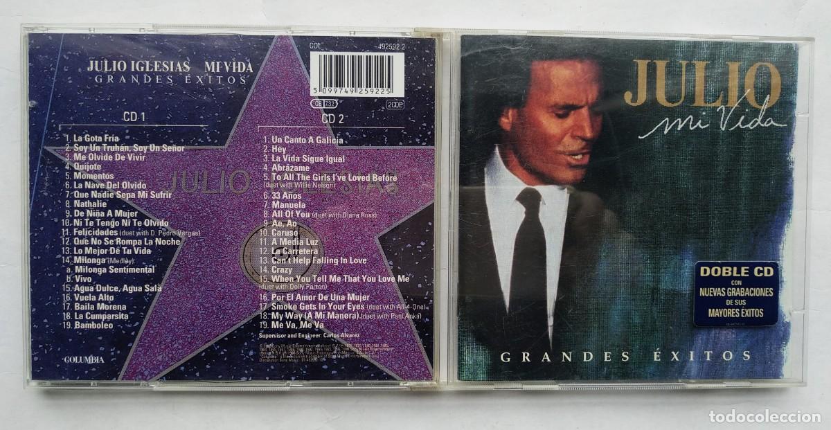 CDs de m&uacute;sica: JULIO IGLESIAS. MI VIDA. CD. - Foto 1