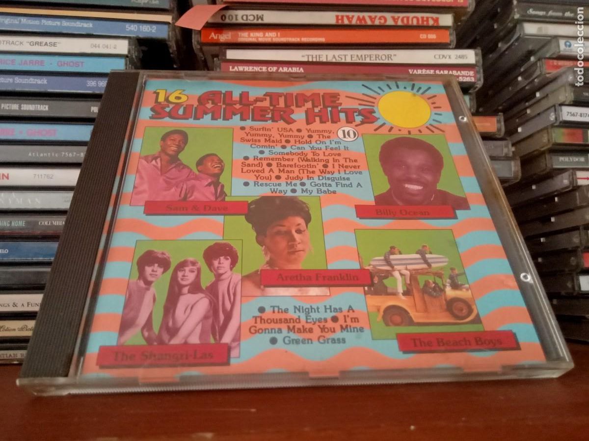 CDs de M&uacute;sica: Various &lrm;&ndash; 16 All-Time Summer Hits 10 - cd Europe 1990
