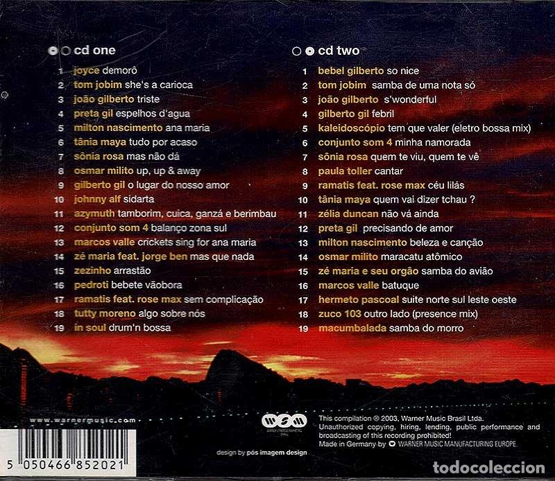 CDs de m&uacute;sica: Chill: Brazil 2003. 2 x CD - Foto 2