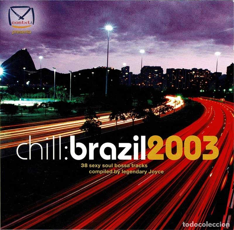 CDs de m&uacute;sica: Chill: Brazil 2003. 2 x CD - Foto 1