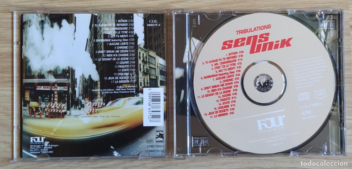 CDs de m&uacute;sica: CD Sens Unik - Tribulations - Foto 3