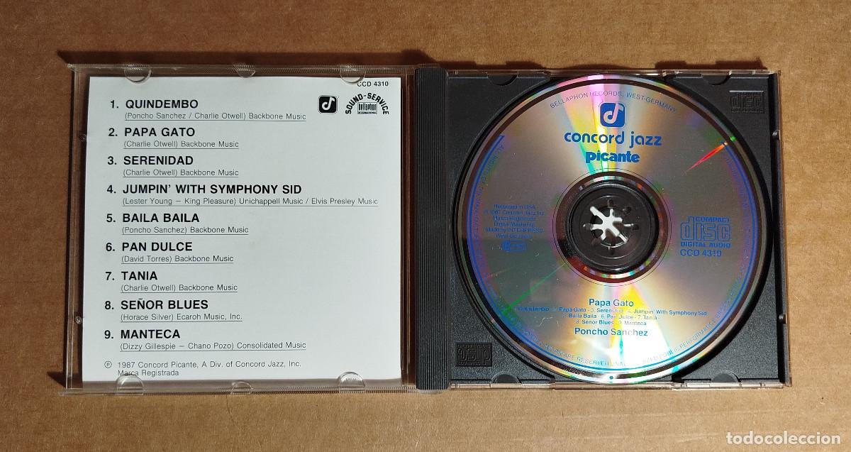 CDs de m&uacute;sica: PONCHO SANCHEZ - PAPA GATO - 1987 - Foto 2