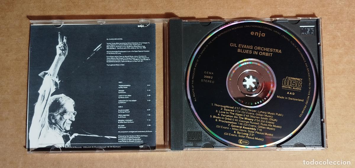 CDs de m&uacute;sica: GIL EVANS ORCHESTRA - BLUES IN ORBIT - 1971 - Foto 2