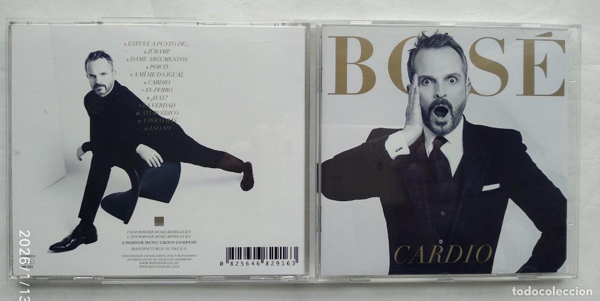 CDs de m&uacute;sica: MIGUEL BOS&Eacute;. CARDIO. CD. - Foto 1