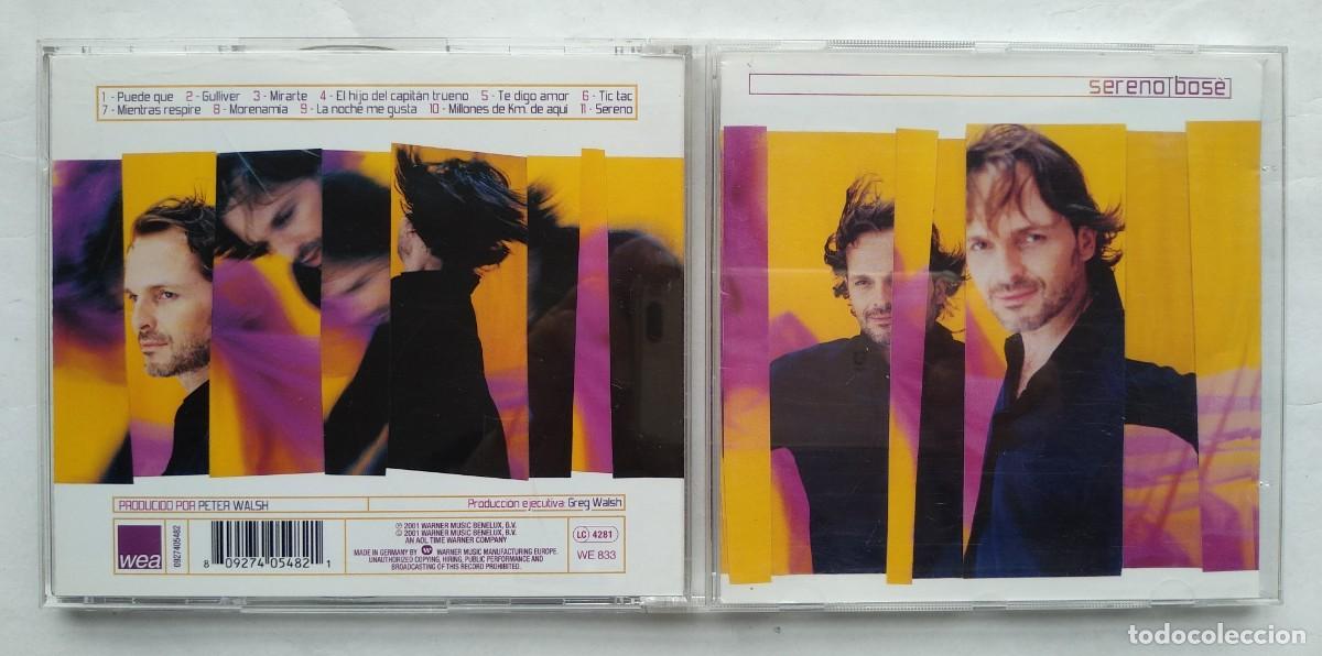 CDs de m&uacute;sica: MIGUEL BOS&Eacute;. SERENO. CD. - Foto 1