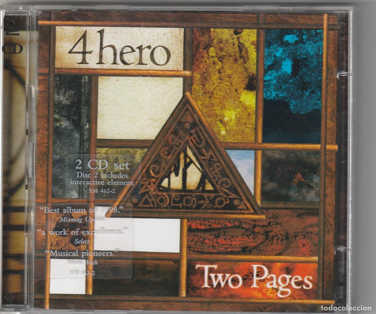 CDs de m&uacute;sica: 4 HERO - TWO PAGES (2 X CD MERCURY 1998) - Foto 1