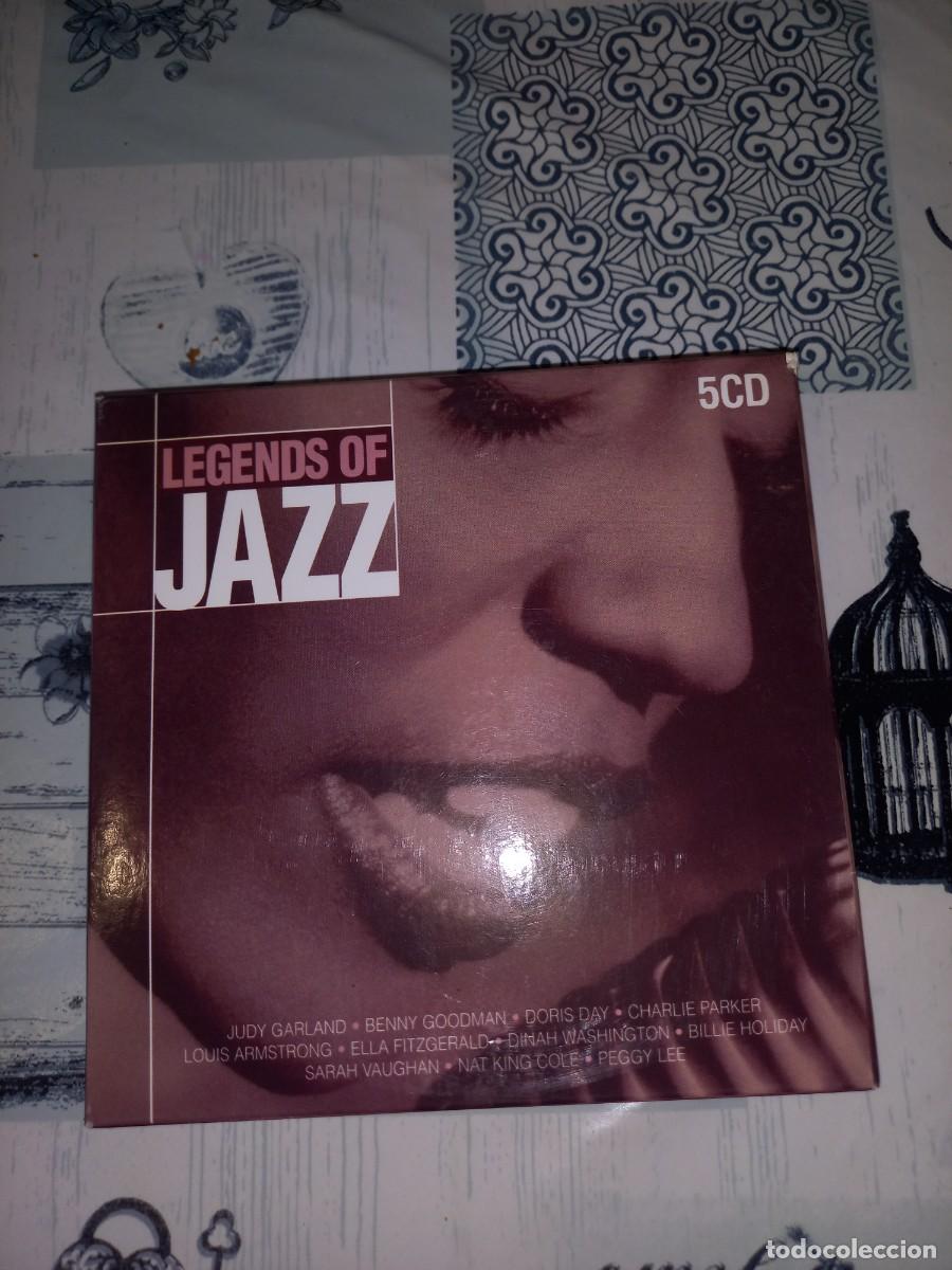 CDs de m&uacute;sica: LEGENDS OF JAZZ - 5 CD - Foto 1