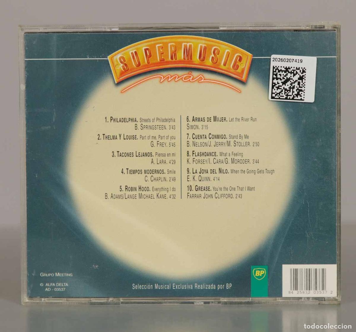 CDs de m&uacute;sica: CD. Various &ndash; Supermusic M&aacute;s Cine. - Foto 2