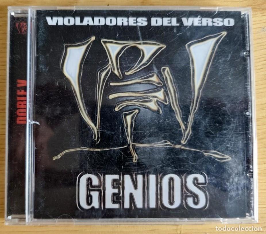 CDs de m&uacute;sica: CD VIOLADORES DEL VERSO: GENIOS 2000 ZARAGOZA - Foto 1