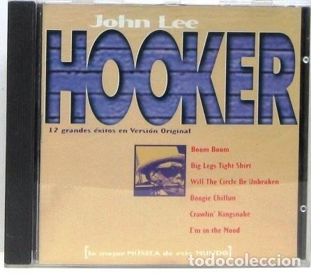 CDs de m&uacute;sica: JOHN LEE HOOKER - 12 GRANDES EXITOS EN VERSION ORIGINAL - CD - Foto 1