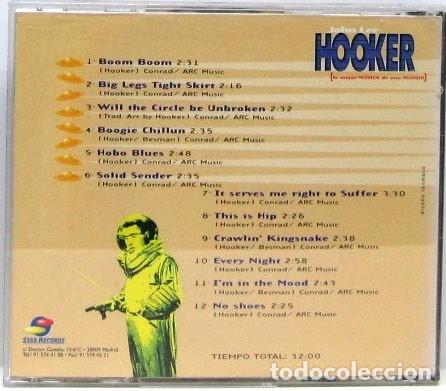 CDs de m&uacute;sica: JOHN LEE HOOKER - 12 GRANDES EXITOS EN VERSION ORIGINAL - CD - Foto 2