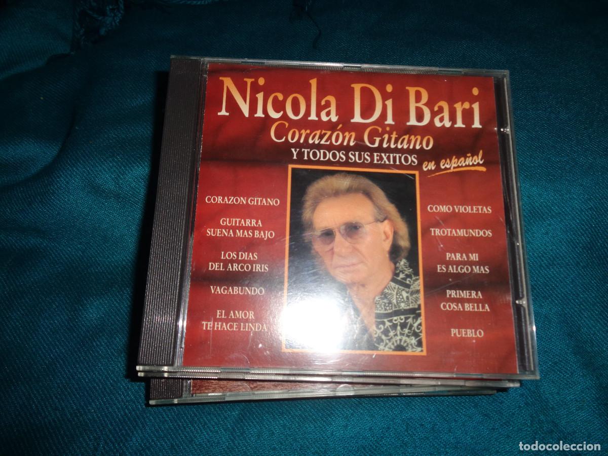 CDs de m&uacute;sica: NICOLA DI BARI. CORAZON GITANO Y TODOS SUS EXITOS. CD. IMPECABLE. - Foto 1