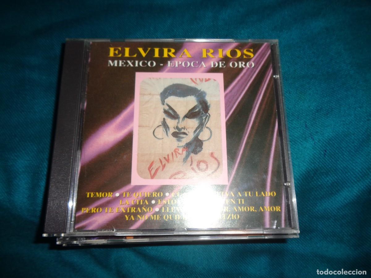 CDs de m&uacute;sica: ELVIRA RIOS. MEXICO- EPOCA DE ORO. CD. IMPECABLE(#) - Foto 1