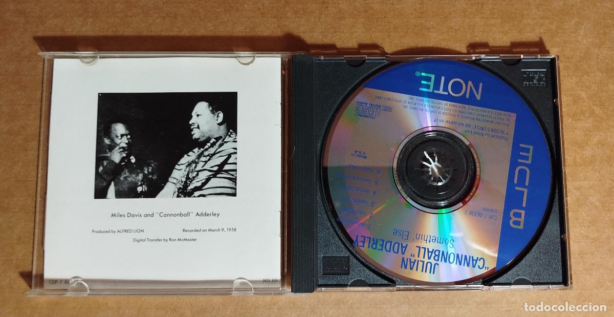 CDs de m&uacute;sica: CANNONBALL ADDERLEY - SOMETHIN ELSE - 1958 - Foto 2