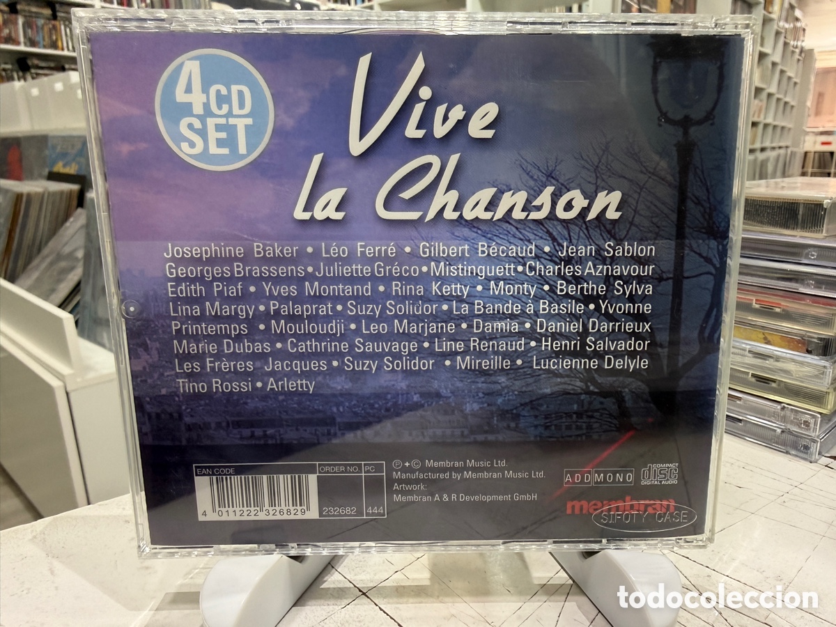 CDs de m&uacute;sica: Various - Vive La Chanson (4xCD) - Foto 2