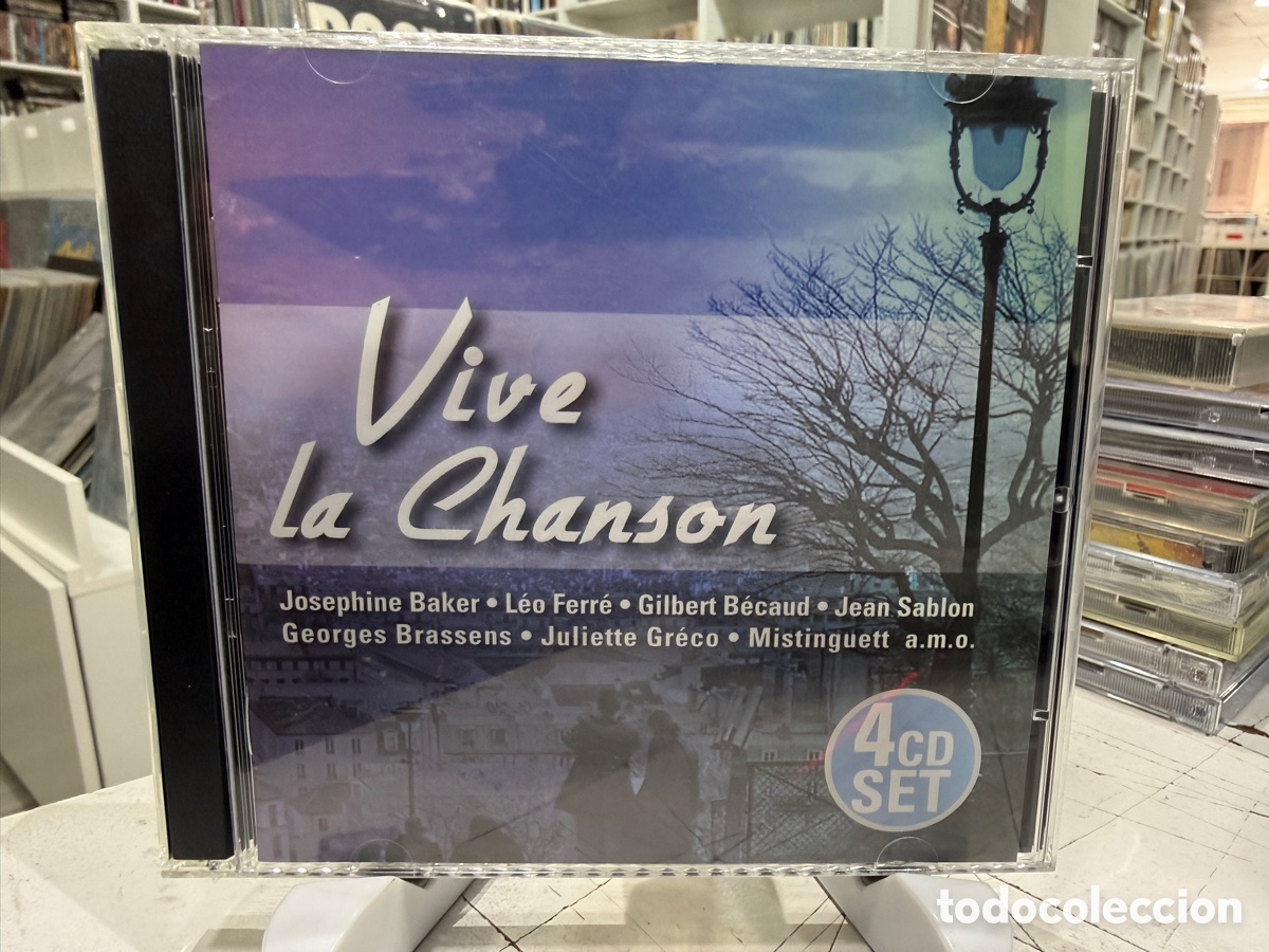 CDs de m&uacute;sica: Various - Vive La Chanson (4xCD) - Foto 1