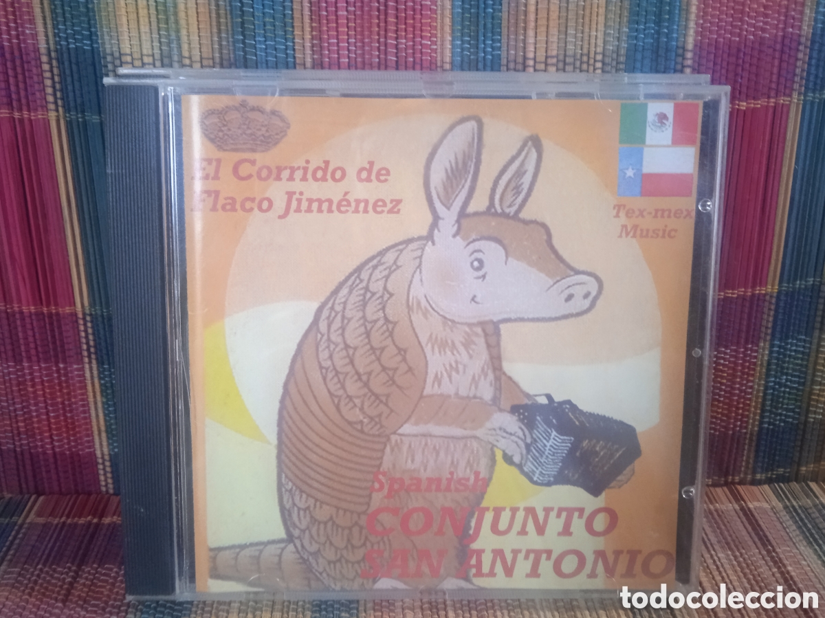 CDs de M&uacute;sica: SPANISH CONJUNTO SAN ANTONIO * EL CORRIDO DE FLACO JIM&Eacute;NEZ
