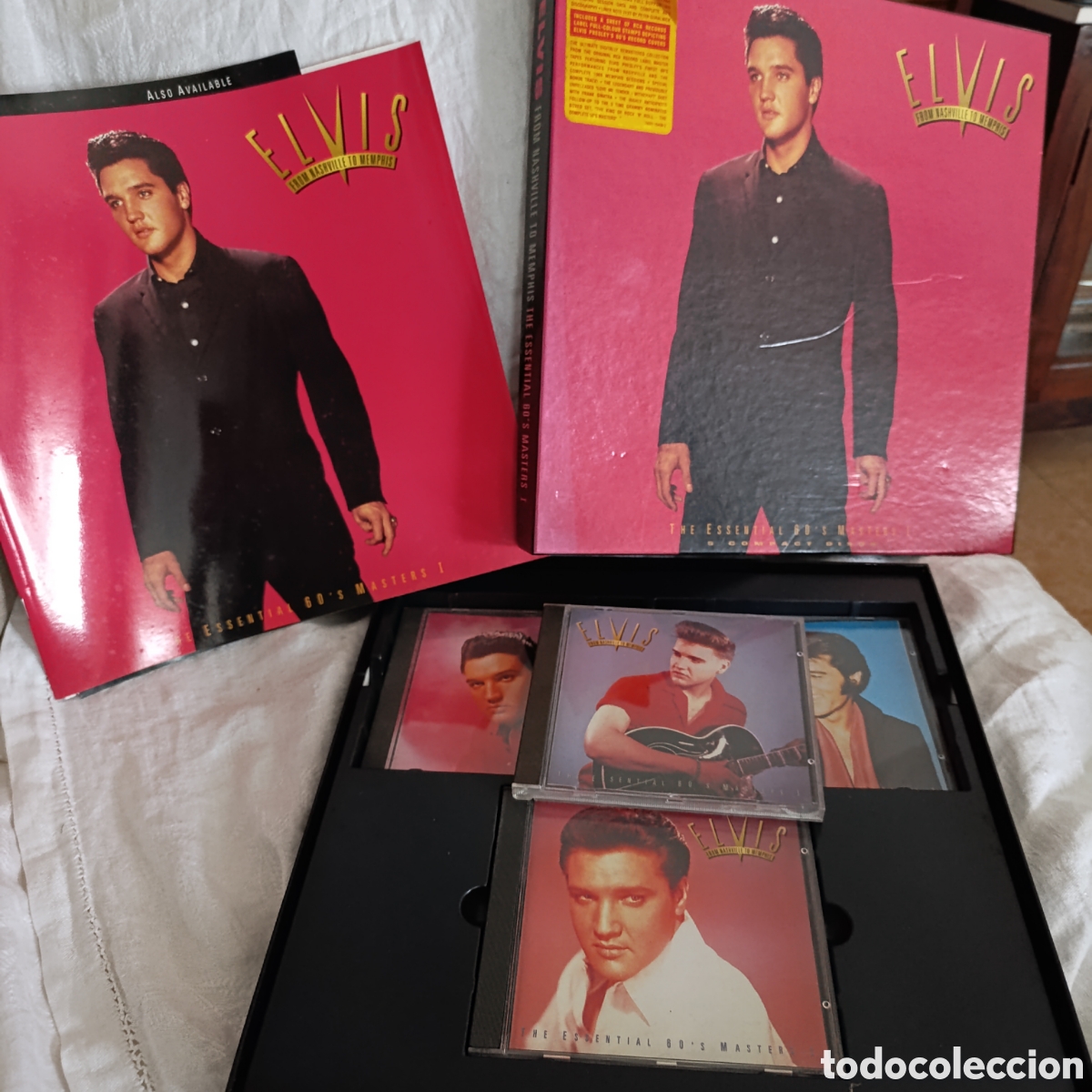 CDs de M&uacute;sica: Elvis Presley,caja recopilatoria titulada &rdquo;From Nashville to Memphis: The Essential '60s Masters&rdquo;