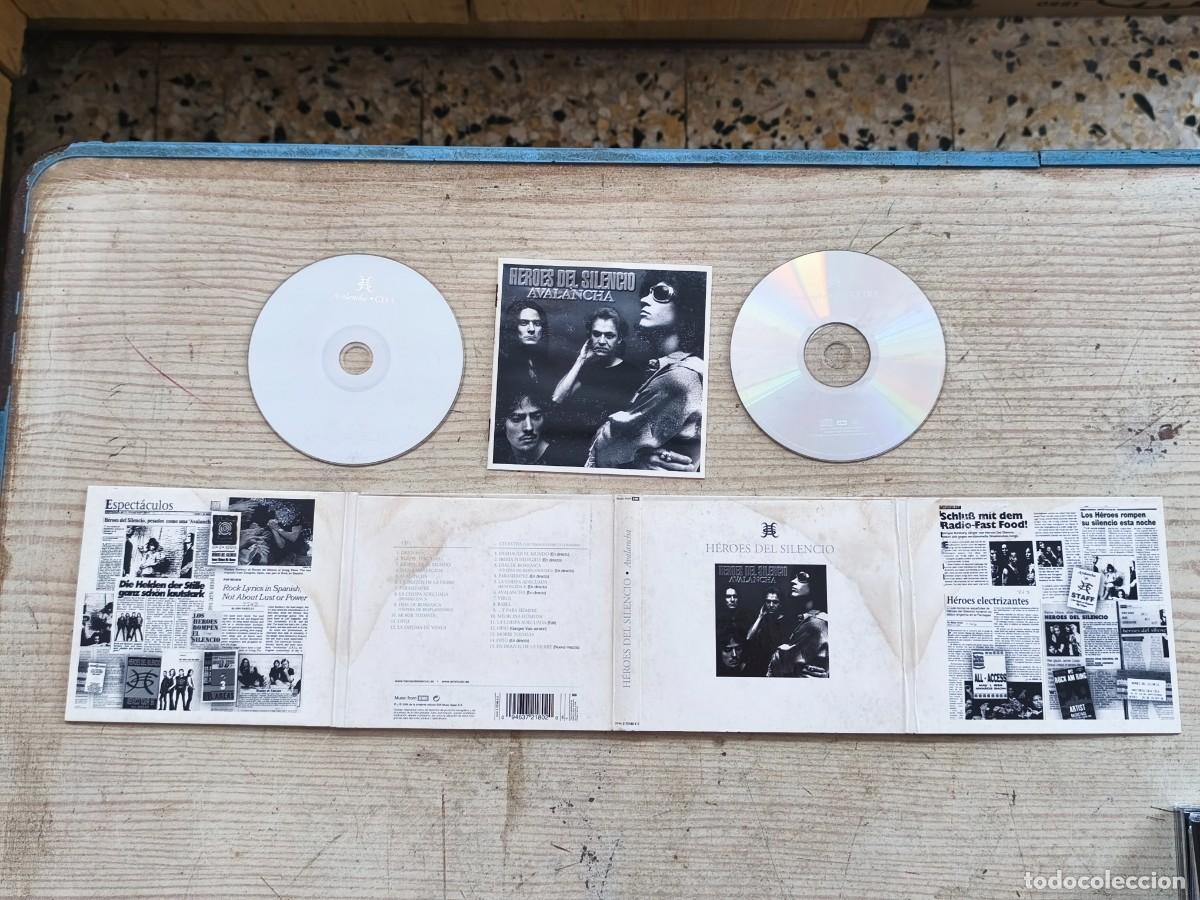 CDs de m&uacute;sica: H&eacute;roes del Silencio - Avalancha - 2 CD - Foto 1