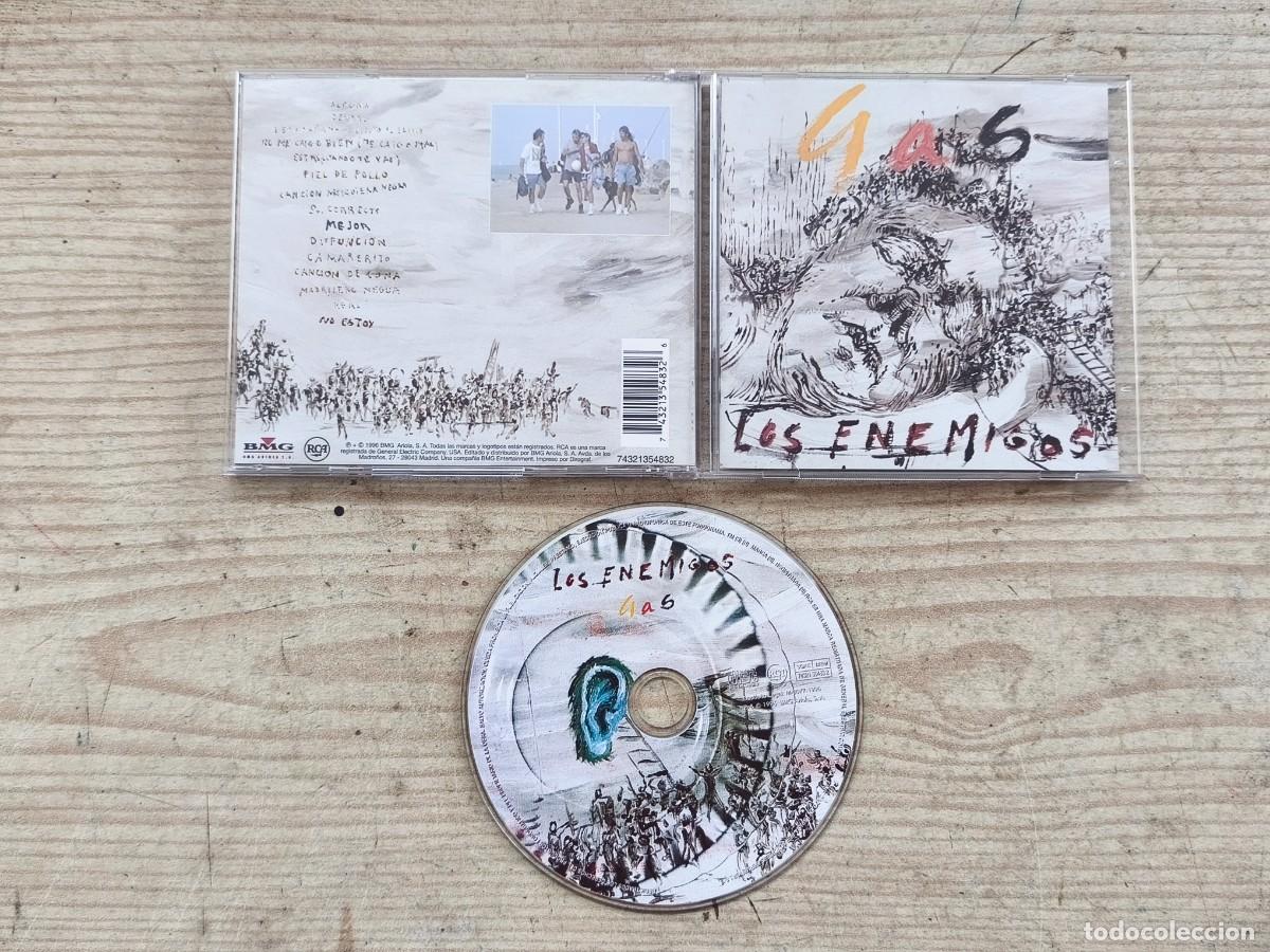 CDs de m&uacute;sica: Los Enemigos - Gas CD - Foto 1