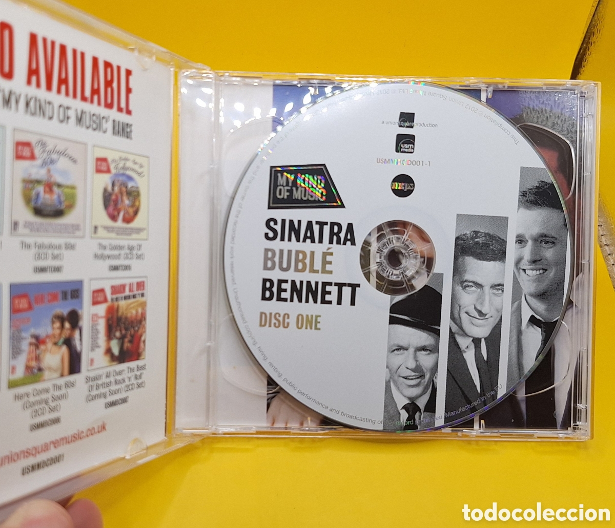 CDs de m&uacute;sica: Sinatra - Bubl&eacute; - Bennet - 2 CD,s - - Foto 4