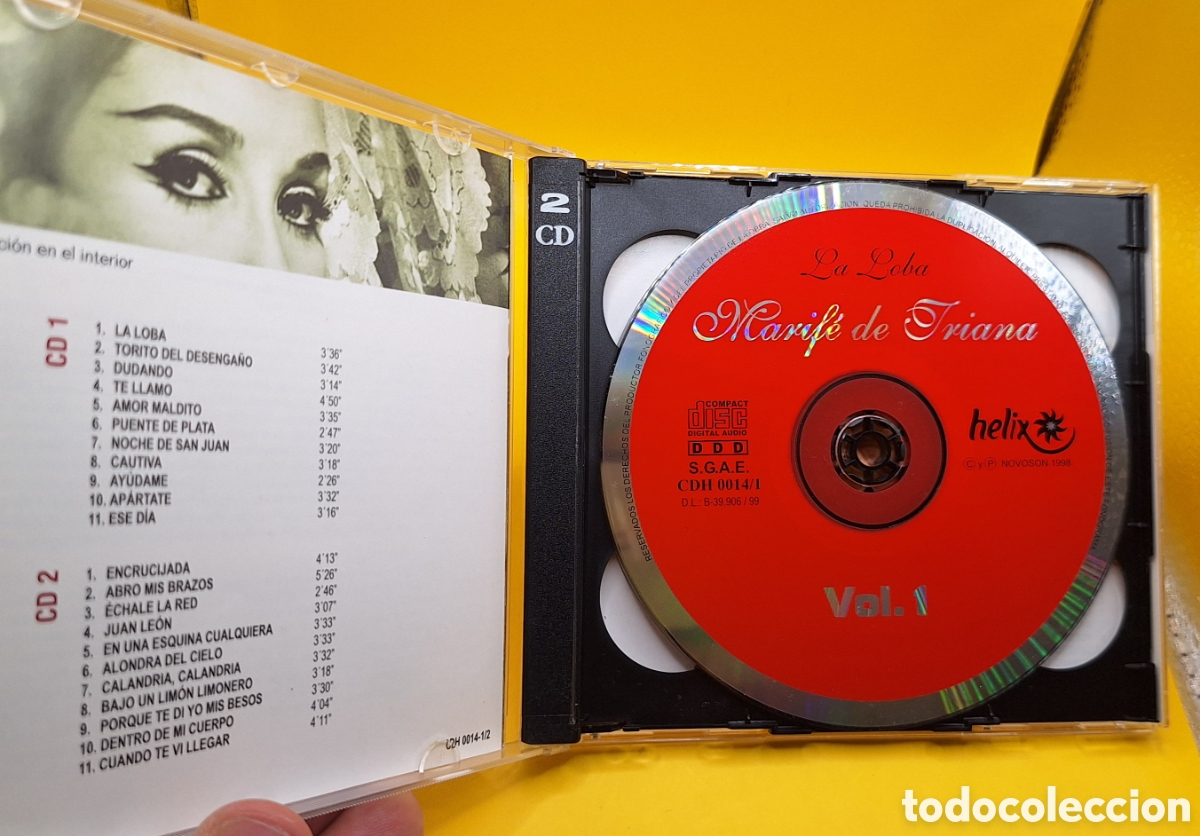 CDs de m&uacute;sica: La Copla de Marif&eacute; de Triana - 2 CDs - - Foto 4